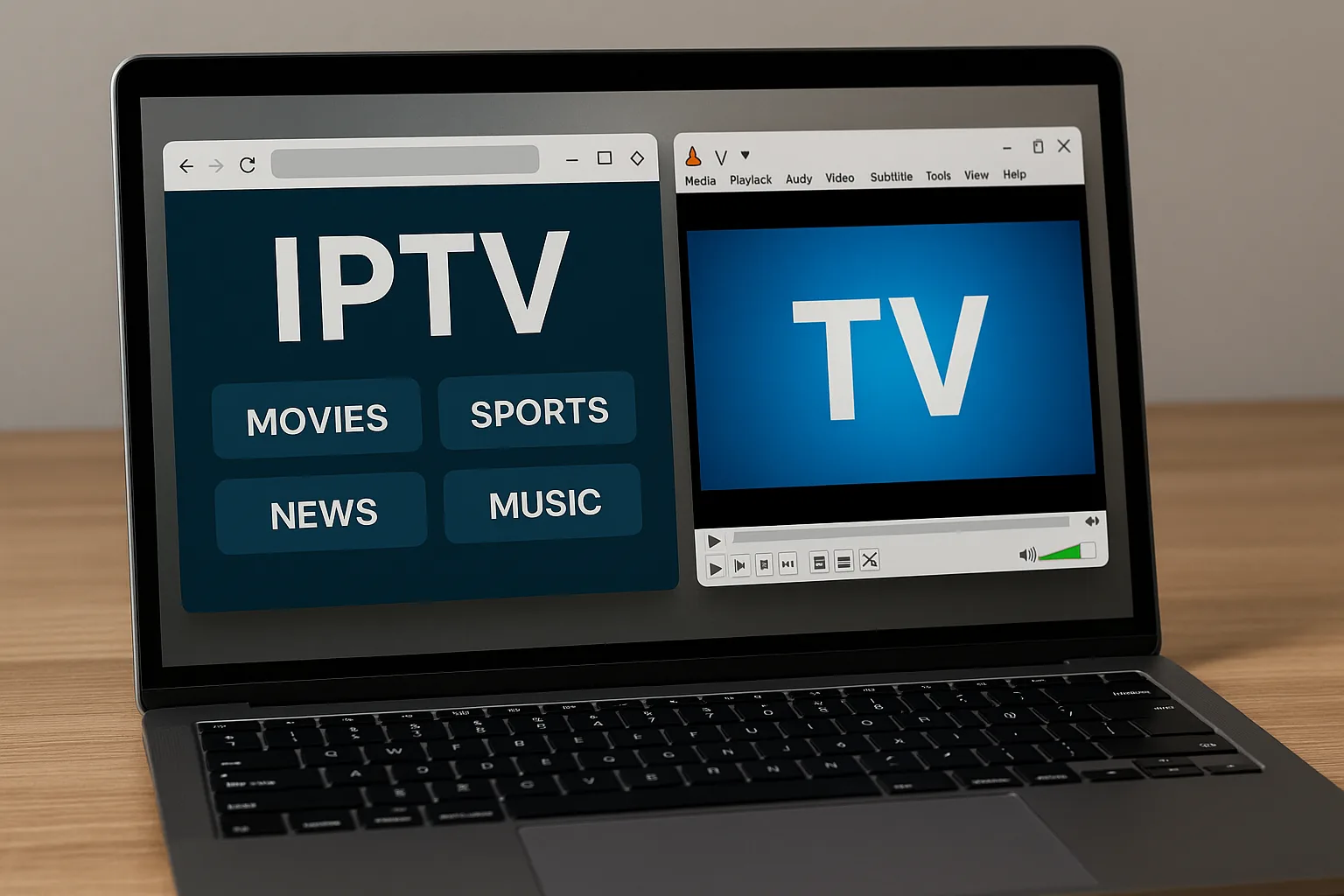 iptv számítógépen nézése — IPTV számítógépen nézése — böngészőben és VLC-vel
